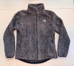 The North Face Osito II Women's Full Zip High Pile Fleece Jacket Blue/Grey Large